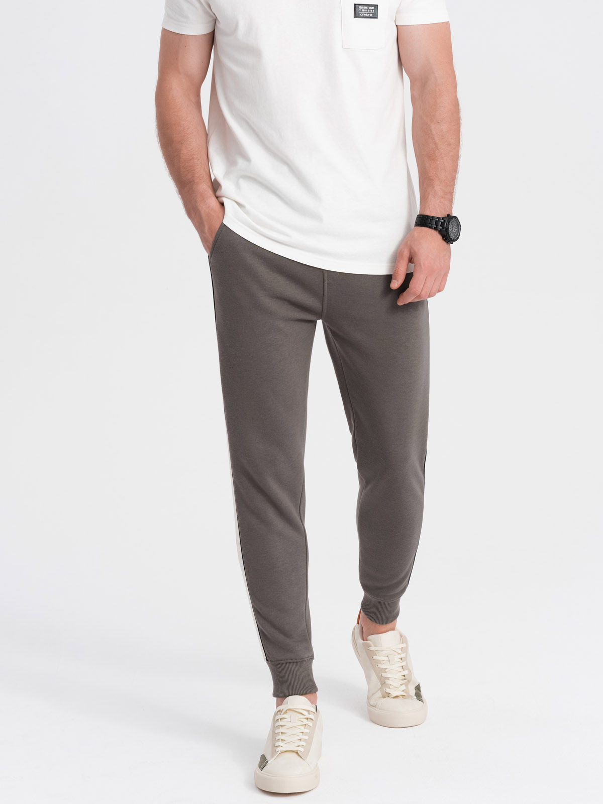 Men’s sweatpants P865 – dark grey V11