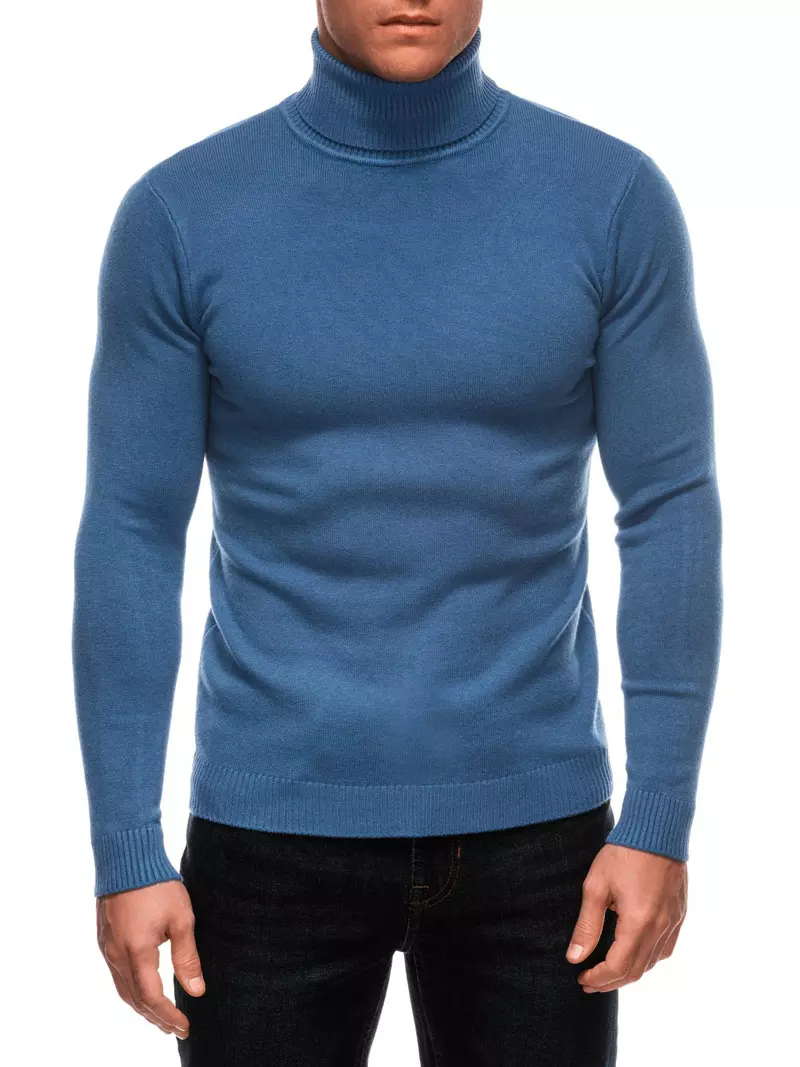 Men’s golf sweater E248 – blue