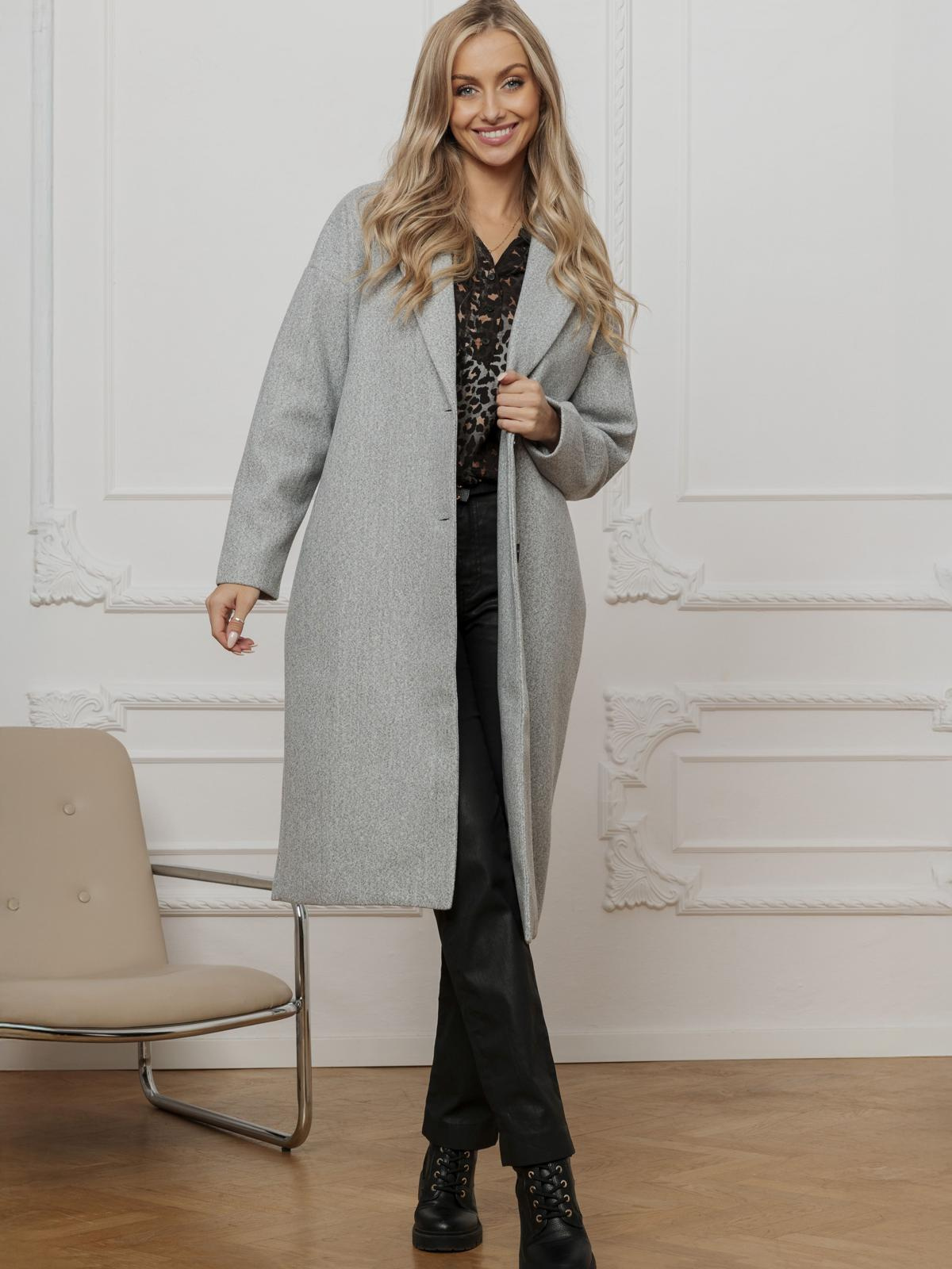 Women’s coat CLR036 – gray