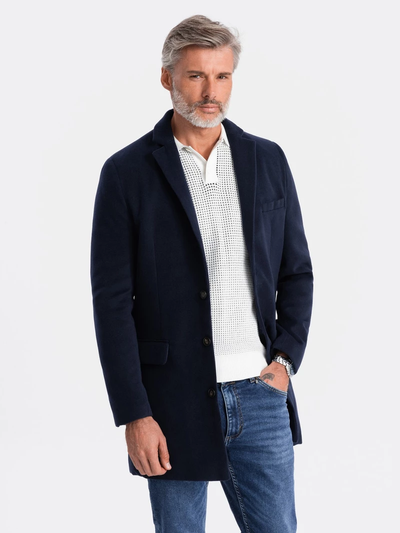 Men’s coat – navy C432