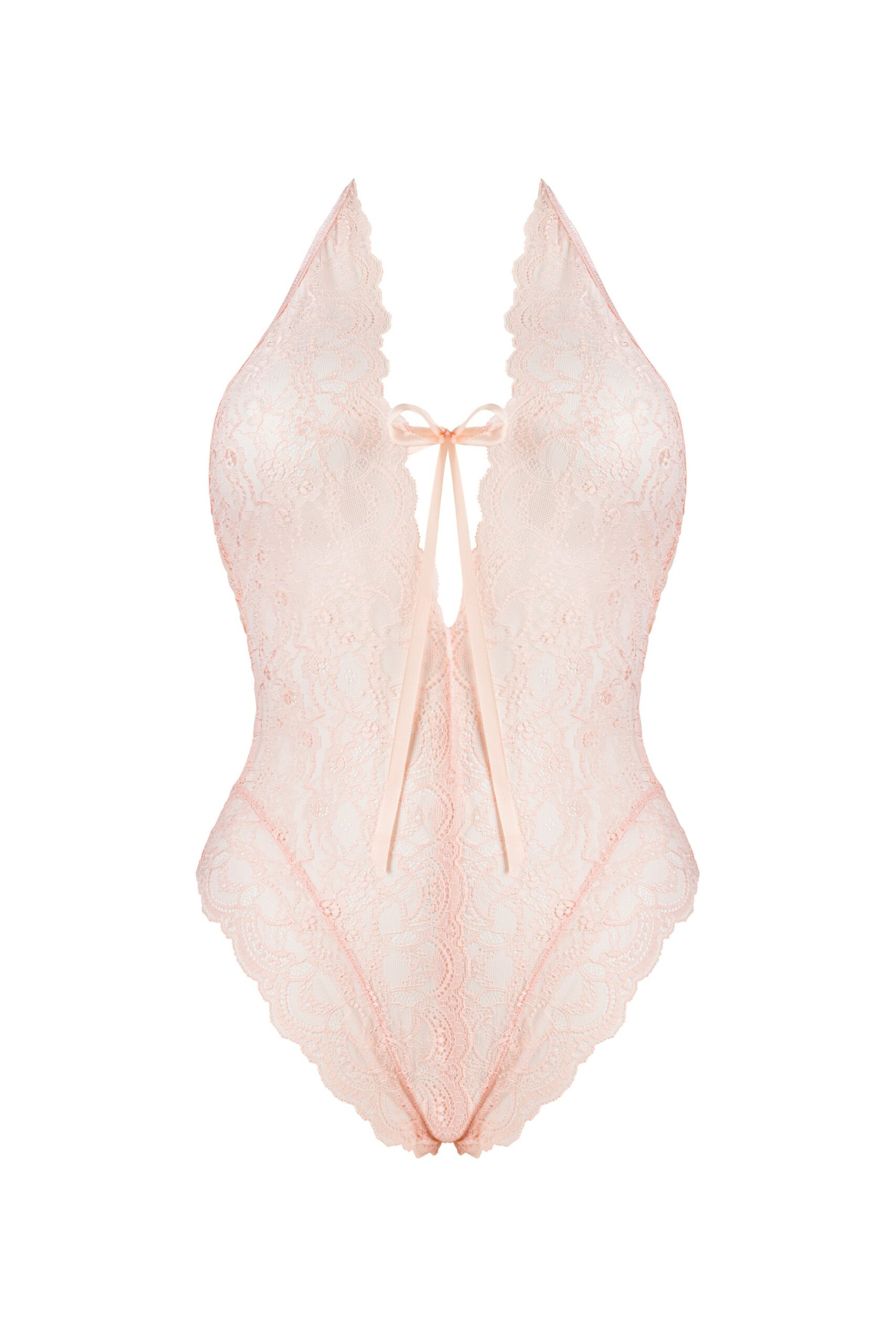 Body Lannuit Peach Emporio Pink Różowy Collection LivCo Corsetti Fashion