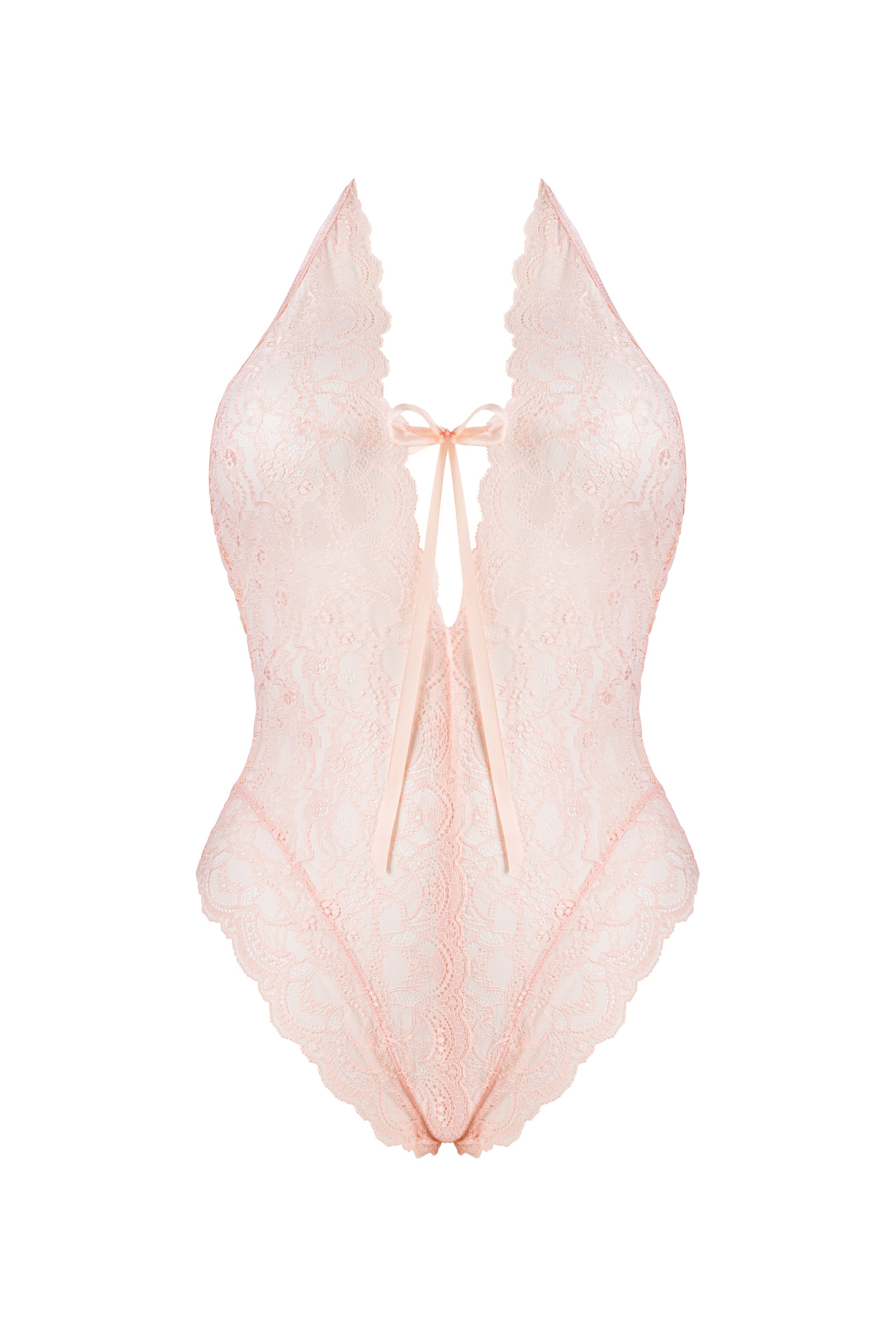 Body Lannuit Peach Emporio Pink Różowy Collection LivCo Corsetti Fashion