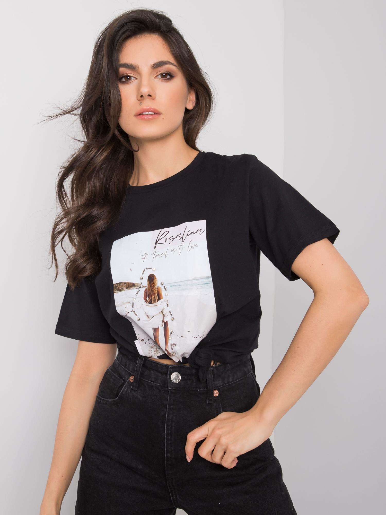 T-shirt-PM-TS-SS21CA43.08P-czarny