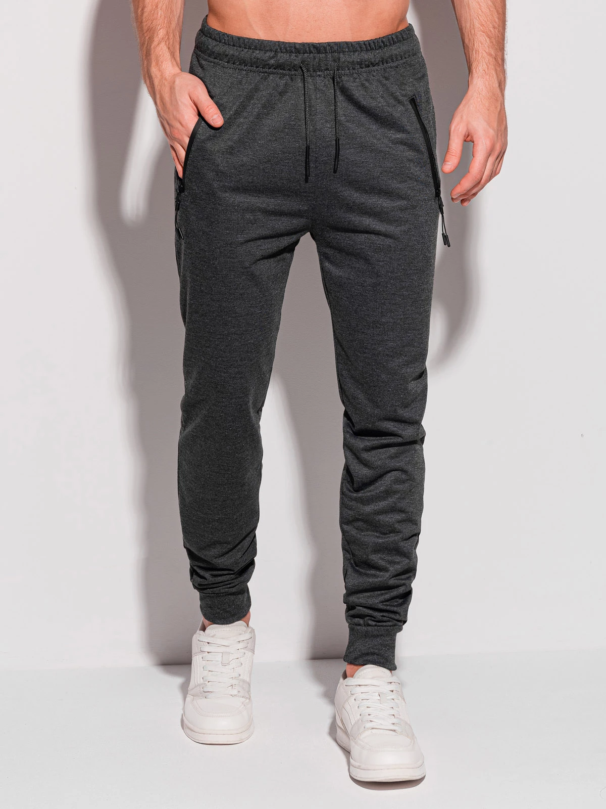 Men’s sweatpants P1298 – dark grey