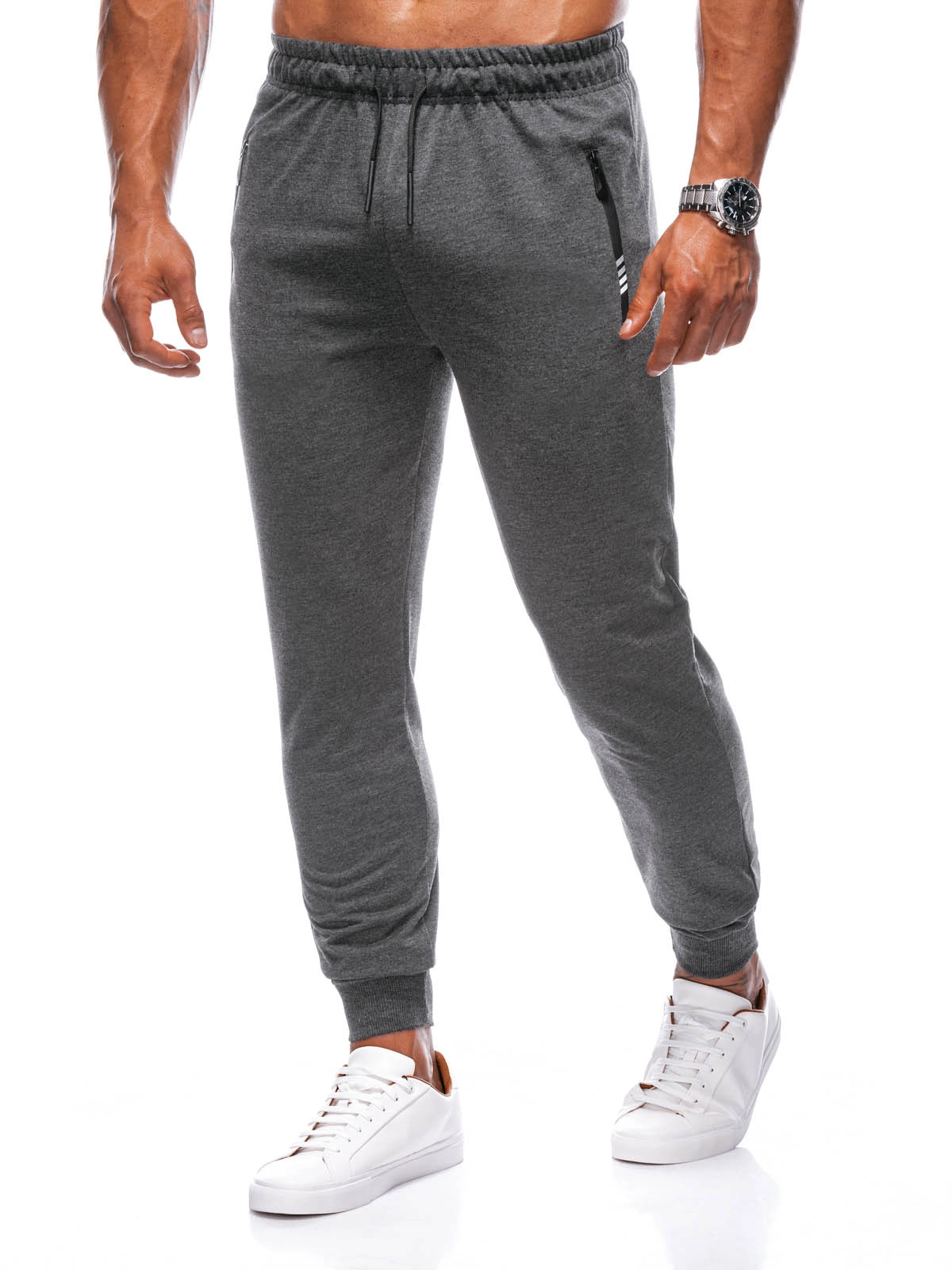 Men’s sweatpants P1484 – dark grey