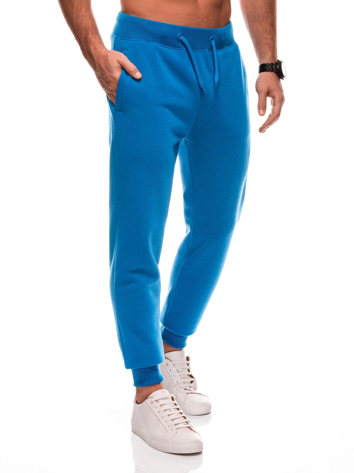 BASIC men’s uniform jogger sweatpants – blue V1 EM-PABS-0108