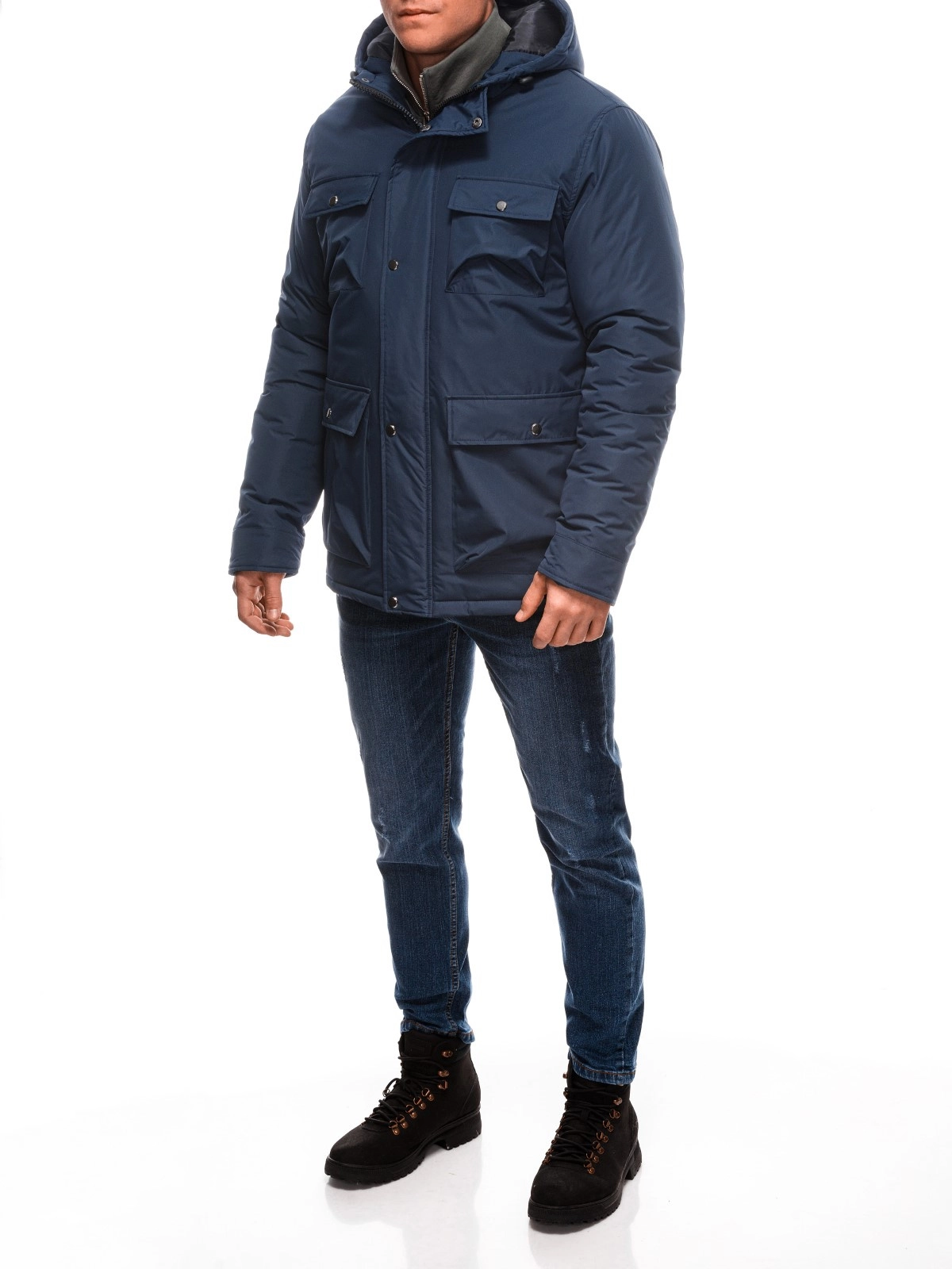 Men’s winter jacket C530 – navy