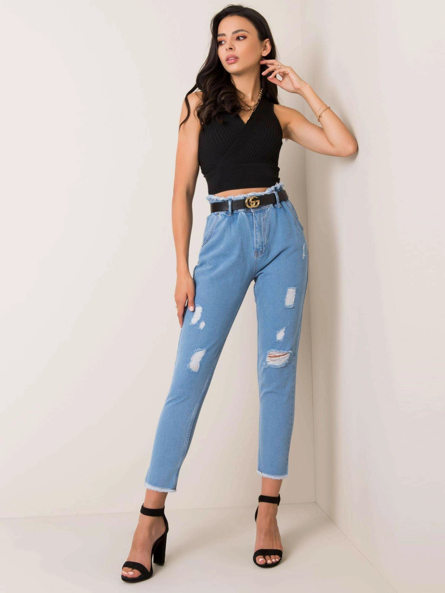 Spodnie jeans-233-SP-854.05P-niebieski